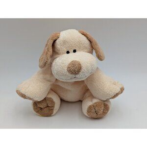 Ty Pluffies Plopper Dog Plush Cream 2002 Stuffed Animal Toy